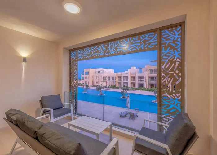 Mangroovy 2 Bedroom Sea View Apartment, Pool & Apartment Hurghada